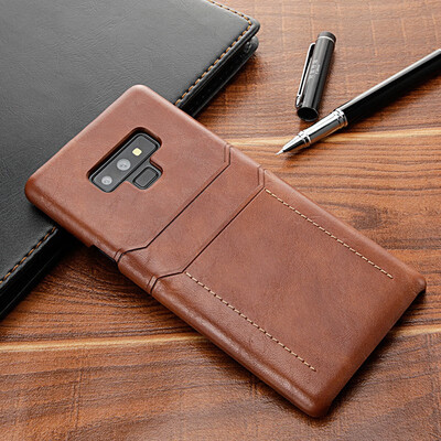 

Luxury Phone Case for Samsung Galaxy Note8 Note9 PU Leather Back Cover Protective Shell