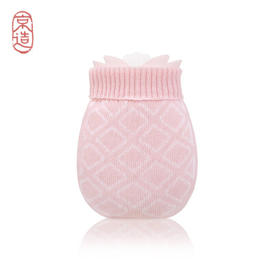 

Beijing made silicone hot water bottle warm water bag water warm hand cute small cherry powder