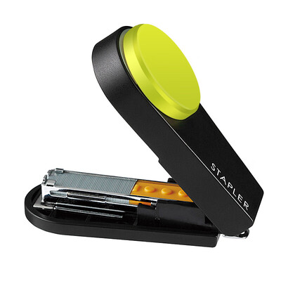 

Japan Meike MAX Mini Portable Stapler New Student Cute Stapler with Staples 10 Green HD-10XS