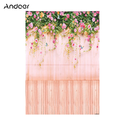 

Andoer 2 3m66 98ft Large Photography Backdrop Background Brick Wooden Floor Pattern for Baby Newborn Children Teen Adult Ph