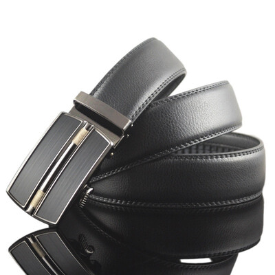 

xsby Belt Automatic Buckle Belt Fashion Leather Belts for Business Men Accessories High Quality Luxury for Man
