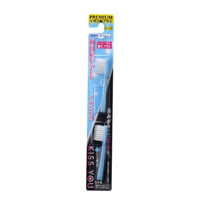 

KISS YOU toothbrush replacement brush head two packs Japan imported blue style random
