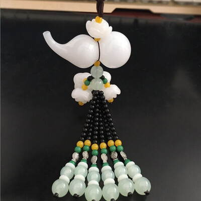 

Car accessories jade jade gourd interior decoration