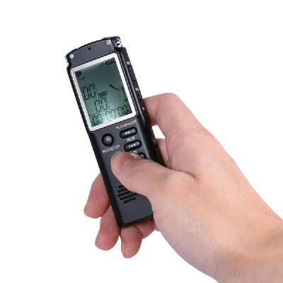 

8GB 1536Kbps Audio Voice Recorder MP3 Music Player Dictaphone Voice ActivateVAR A-B Repeating Telephone Conversation Recording