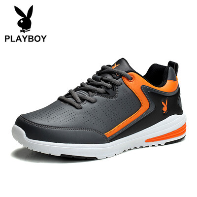 

Playboy PLAYBOY sports&leisure shoes mens thick-soled wear-resistant anti-skid DA55088 dark gray 41