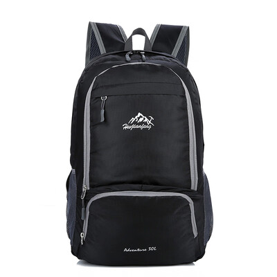 

HUWAIJIANFENG Foldable Outdoor Wear-resistant Fashion Backpack for Men