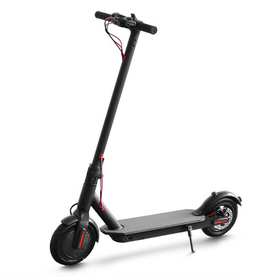 

85IN Electric Scooter Vacuum Tyre Scooter Foldable Folding Commuting Scooter 275LB Bearing Capacity 155 Miles Riding Range Front