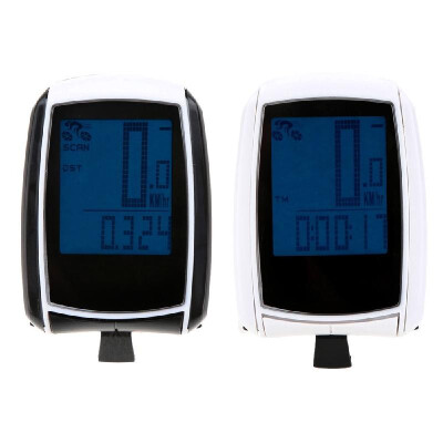 

Multifunctional Wireless LCD Bicycle Computer Odometer Speedometer