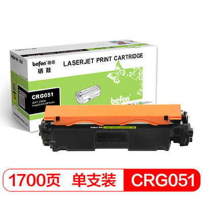 

Befon CRG-051 black toner cartridge for Canon iC MF269dw266dn263dnLBP162DWLBP161DN