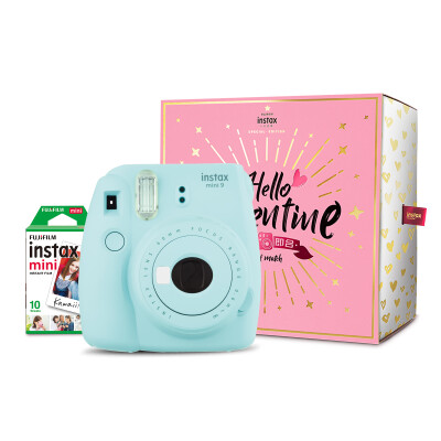 

Fuji FUJIFILM INSTAX Once Imaging MINI9 Frost Blue Limited Gift Box Set with 10 sheets of film