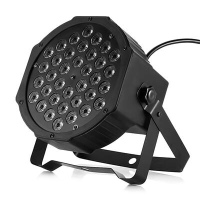 

36W RGB LED Flat Par Light Stage Lamp for KTV Party Disco DJ Bar Effect UP Decorative Illumination