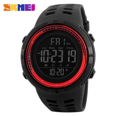 

SKMEI Mens LED Digital Sports Waterproof Army Military Wristwatch Watch NEW