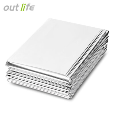 

Outlife 210 x 140CM Outdoor Emergency Survival Thermal Mylar Blanket Keep Warm First Aid Equipment