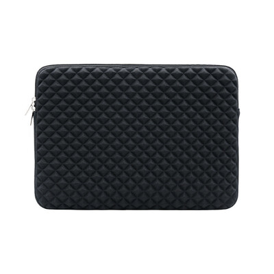 

2018 New Style Laptop Liner Sleeve Bag Diamond Pattern Pouch For Notebook Soft Sleeve case For Macbook Air Pro Retina