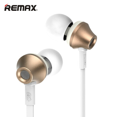 

Remax Stereo Music In-ear Metal Earphones Super Clear Noise Isolating Earphone with Mic earbuds for Mobile Phone RM-610D