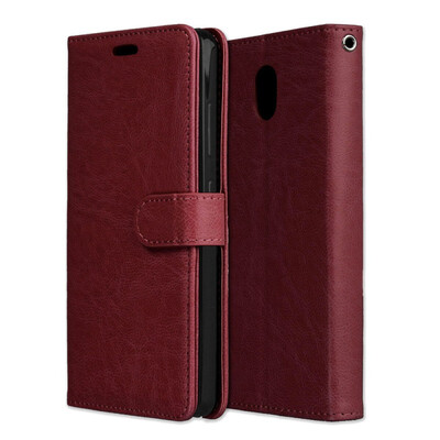 

MOONCASE Lenovo P2 3 card photo frame holster - brown