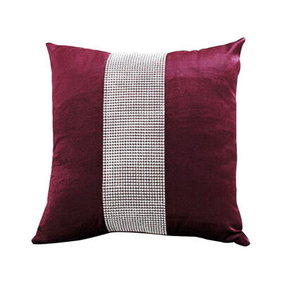 

UpperX Pillowcase Modern&Stylish Simple diamond Cushion Cover Diamond Cushion Cover in Luxury Flannel for Wedding Decor
