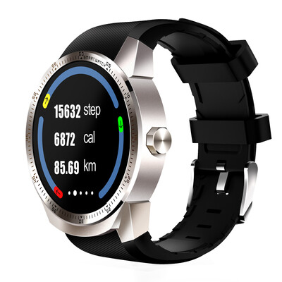 

K98H 3G Smart Watch Phone Call 400mAh Large Battery MTK6572A Dual Core Android 41 IPS 13" 240240P Anti- scratching Display 4GB