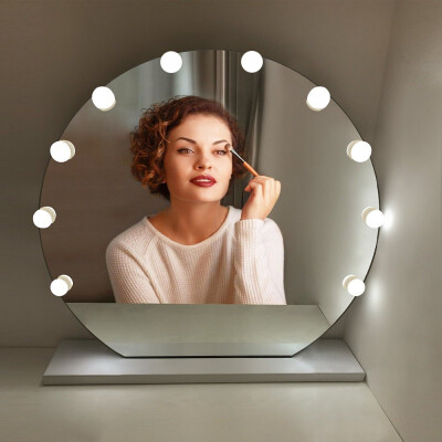 

10 LED Bulbs Vanity Mirror Light String USB Charging Makeup Cosmetic Lamp