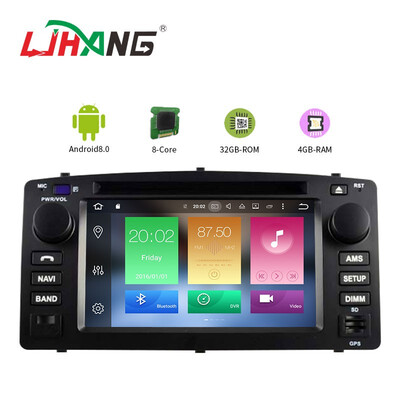 

LJHANG 2din IPS touch screen andriod 80 px5 car dvd for toyota Corolla E120 BYD F3 2000 2005 2006GPS Radio Multimedia unidad pr