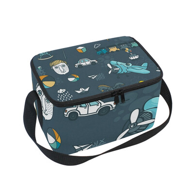 

ALAZA Lunch Box Insulated Funny Baby Boy Lunch Bag Large Cooler Tote Bag for Men Women