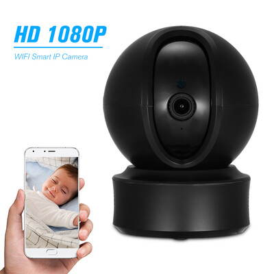 

1080P WiFi Camera Smart IP Camera Baby Monitor Wireless Cam for BabyNannyElderDogPets Monitoring with APP PanTilt 2-way Aud