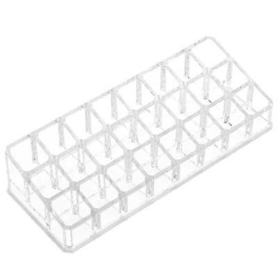 

TODO 24 Spaces Clear Acrylic Makeup Lipgloss Case