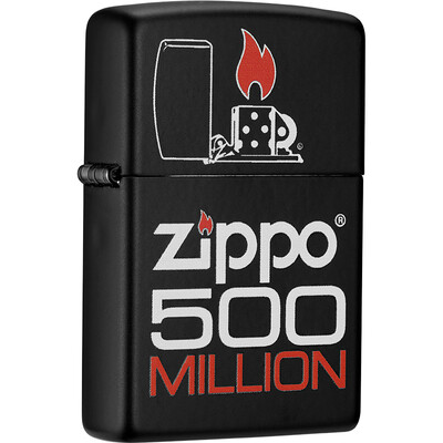 

Zhipo Zippo lighter commemorative moment black&white lacquer color printing 218-040675