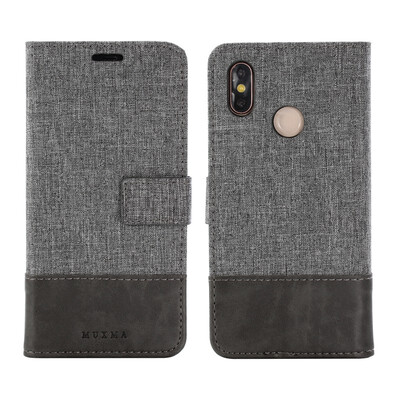 

Goowiiz Phone Case For Xiaomi Mi 88 SePocoPhone F1Poco F1 Fashion Canvas Leather Wallet Full package flip Holder Stand