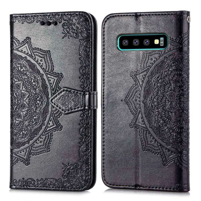 

MOONCASE Apple iPhone Xs Max Bracket Mirrored Leather Case - Purple Blue