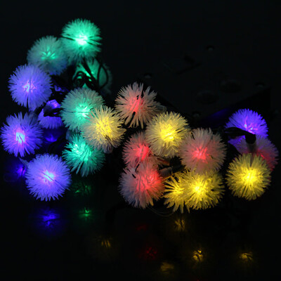 

Christmas Props 5m 20 LEDs Solar String Light Chuzzle Style Lamp Decors New Year Decoration