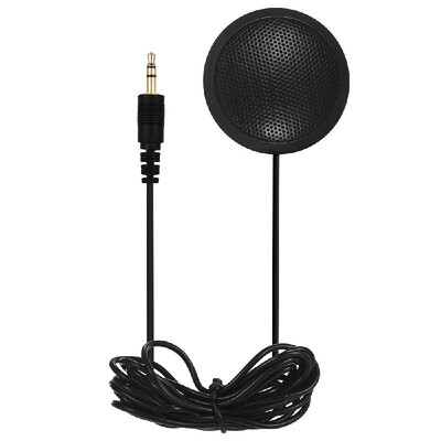 

Desktop Omni-directional Microphone with 35mm Jack for Computers Laptop Table Top Portable High Sensitivity Mic Cable Length 2m f