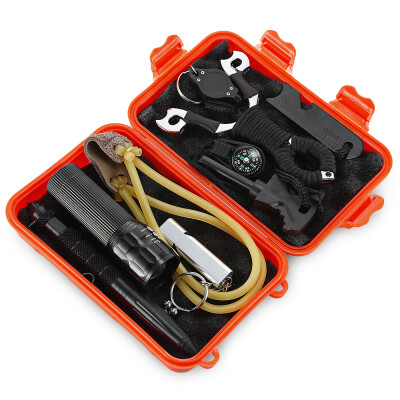 

Outdoor Multi-function Self-help SOS Emergency Equipment Kit