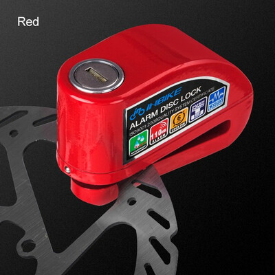 

INBIKE Bike Alarm Disc Lock Anti-theft Brake Disc Security Alarm Electron Lock 6mm Pin for Motorcycle Motorbike Safety Bicycle