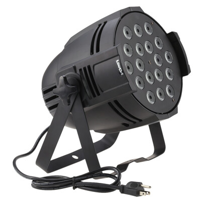 

Lixada 200W 18LED 4 in1 DMX512 Sound Activated Auto Running 8 Channels RGBW Color Changing PAR Light Stage Effect Lamp for Disco K