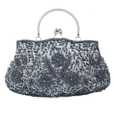 

Elegant Ladies Handbags for Party Evening Clutch Beaded Handbags Vintage Crossbody Bag for women