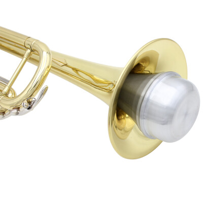 

High Quality Trumpet Straight Mute Sourdine Aluminum Alloy Silver Color