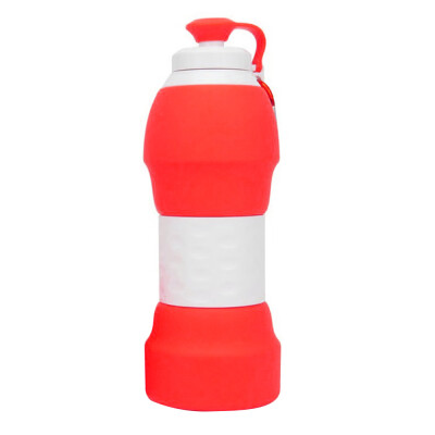 

580ml Portable Collapsible Cup Retractable Food-grade Silicone Foldable Travel Water Bottle Outdoor Camping Sports Folding Cup