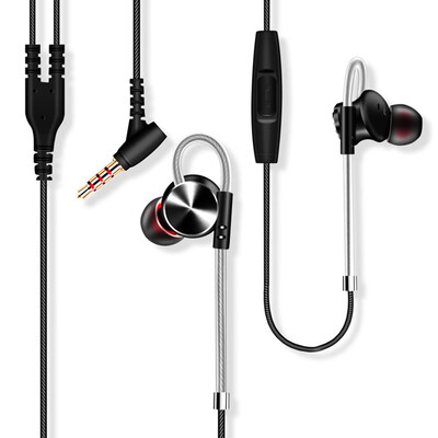 

FONGE W3 35mm Wired In-ear Earphones Metal Magnetic Earbuds Headphones Sports Headset with In-line Remote Control Microphone Blac