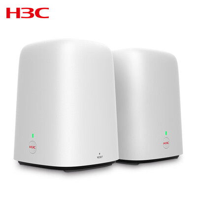 

Huasan H3C B5 router child routing distributed 5G dual-band 4 Gigabit port MESH networking large-sized villa wall-to-wall game acceleration 1200M two mothers