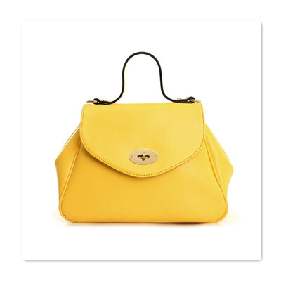 

2018 new leather small bag simple orphan leather handbag original custom handbag