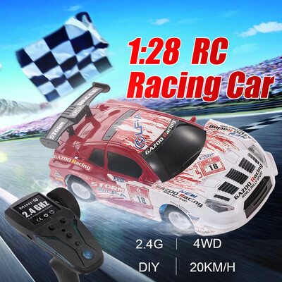 

128 RC Car 24G Racing Car 4WD DIY High Speed Car Vehicle Gift for Kids