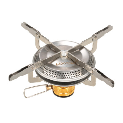 

Lixada Ultralight Portable Outdoor Camping Gas Stove Hiking Backpacking Picnic Cooking Stove 3500W