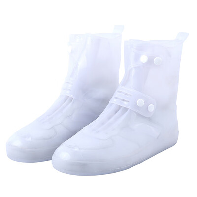 

Riding an 9187 men&women adult models thick rain boots set student hiking riding travel rain anti-skid shoes set white  44-45