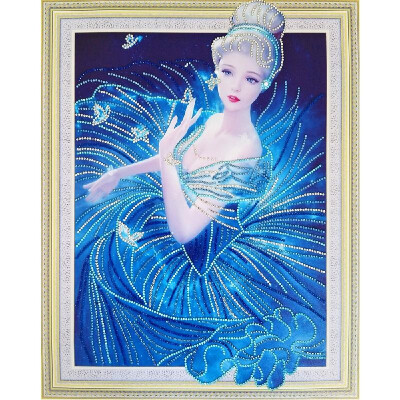 

5D Shaped Diamond Painting Character Beauty Santa Claus Embroidery Cross Stitch Mosaic DIY Kit Rhinestone Home Decor