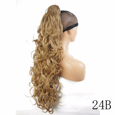 

StrongBeauty Long Curly Claw Clip Ponytail Hairpiece Hair Extensions 32 inch Synthetic Heat Resistant Fiber