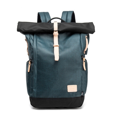 

Men Laptop Backpacks Anti Theft Backpack Women School Notebook Bag Waterproof Nylon Travel Leisure Bags Stitching USB Schoolbag