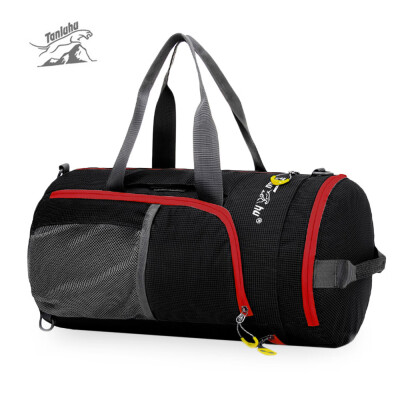 

Tanluhu Multifunction Waterproof Nylon Outdoor Camping Bag Unisex Folding Knapsack Packsack