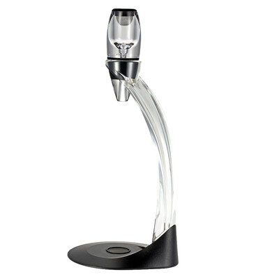 

Professional Wine Decanter Set Mini Essential Red Wine Quick Aerator with Filter Stand Holder