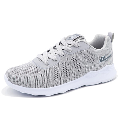 

Warrior running fly weaving step low to help tie casual shoes WXY-7039 gray 42
